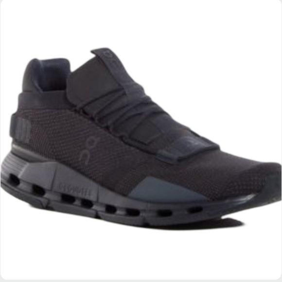 On Cloud Cloudnova Black Running Shoes Men's Size 12